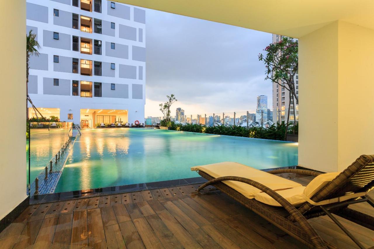 Rivergate Apartment - Gym & Pool Ho-Chi-Minh-Stadt Exterior foto