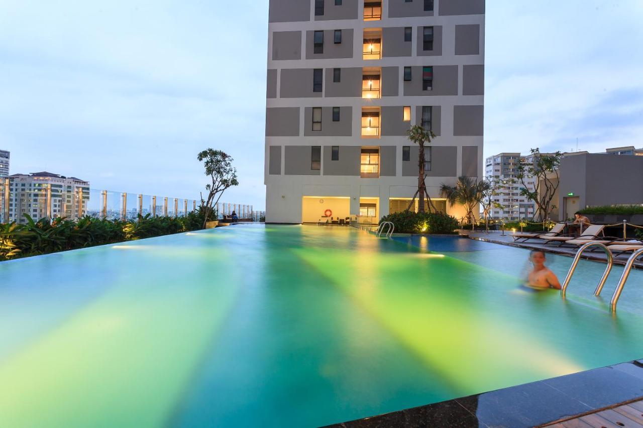 Rivergate Apartment - Gym & Pool Ho-Chi-Minh-Stadt Exterior foto