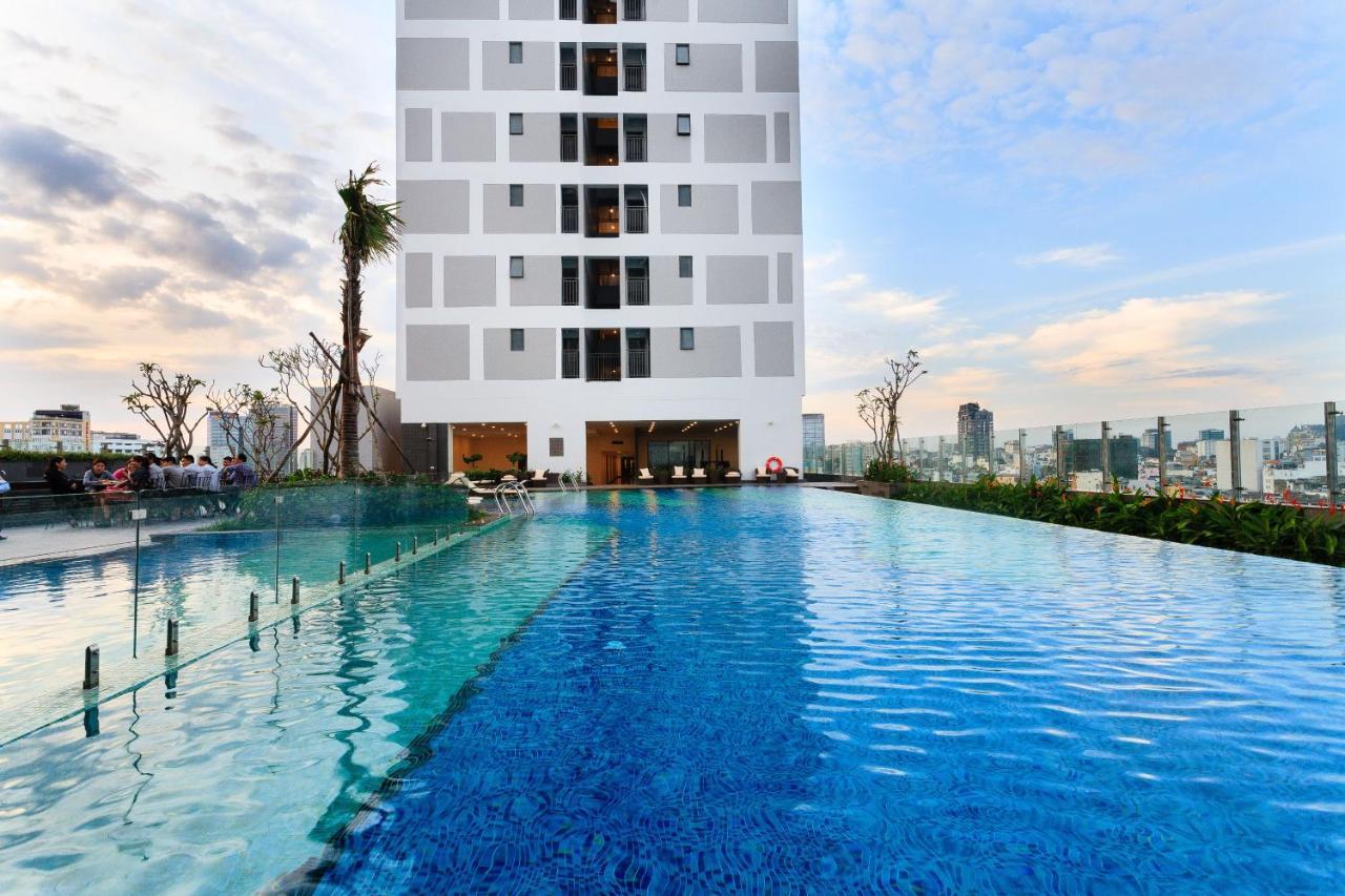 Rivergate Apartment - Gym & Pool Ho-Chi-Minh-Stadt Exterior foto